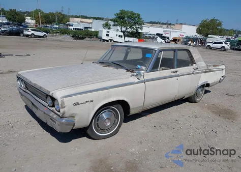 1965 Dodge Coronet из США, поврежденный, VIN W351189813